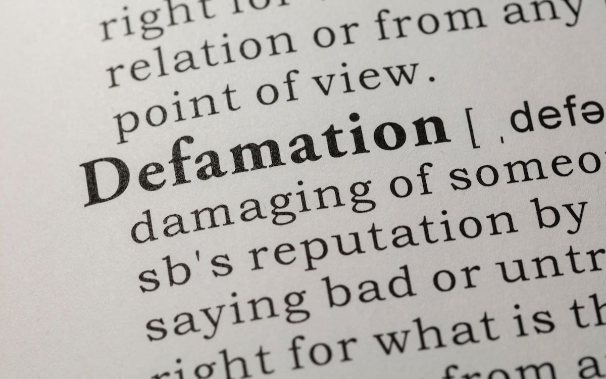 Defamation pet business